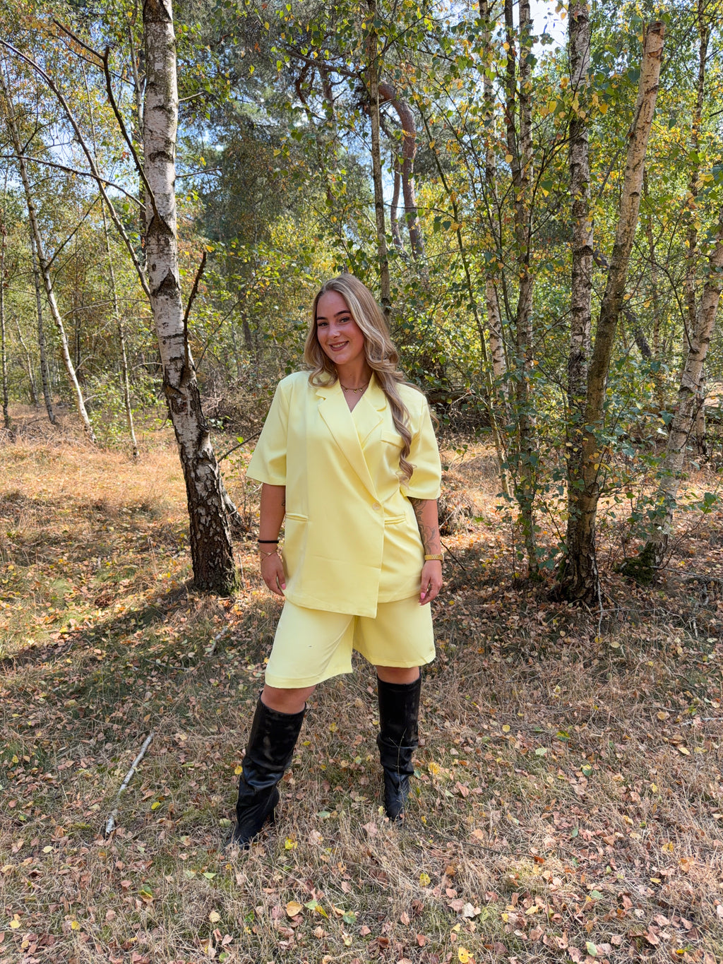 Yellow 2-piece set