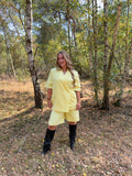 Yellow 2-piece set