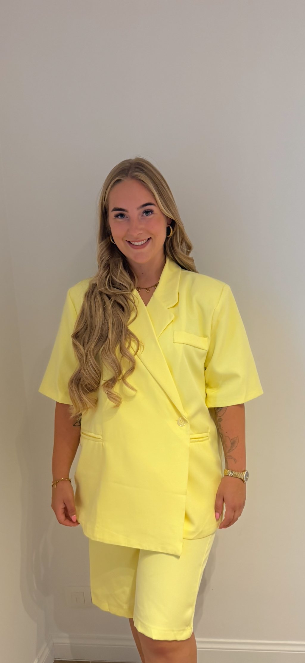 Yellow 2-piece set