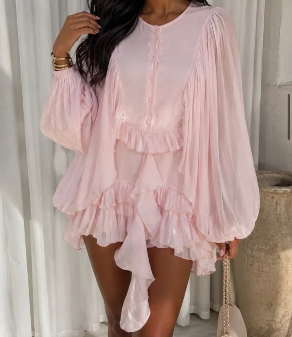 Caroline Dress Pink
