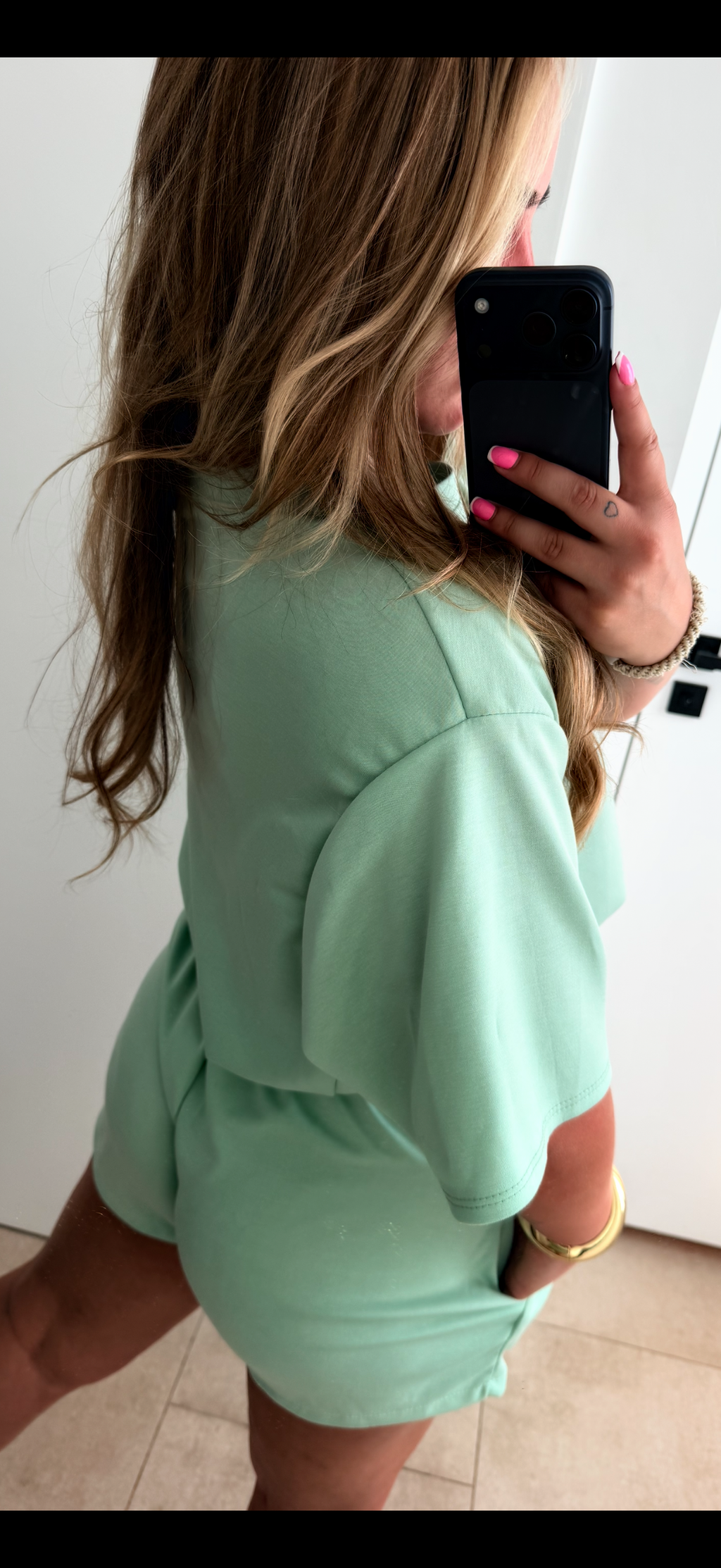 The New Label // Soft set Mint groen